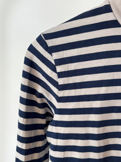 Gestreiftes Longsleeve Shirt NAKD Stretch in blau weiß, S