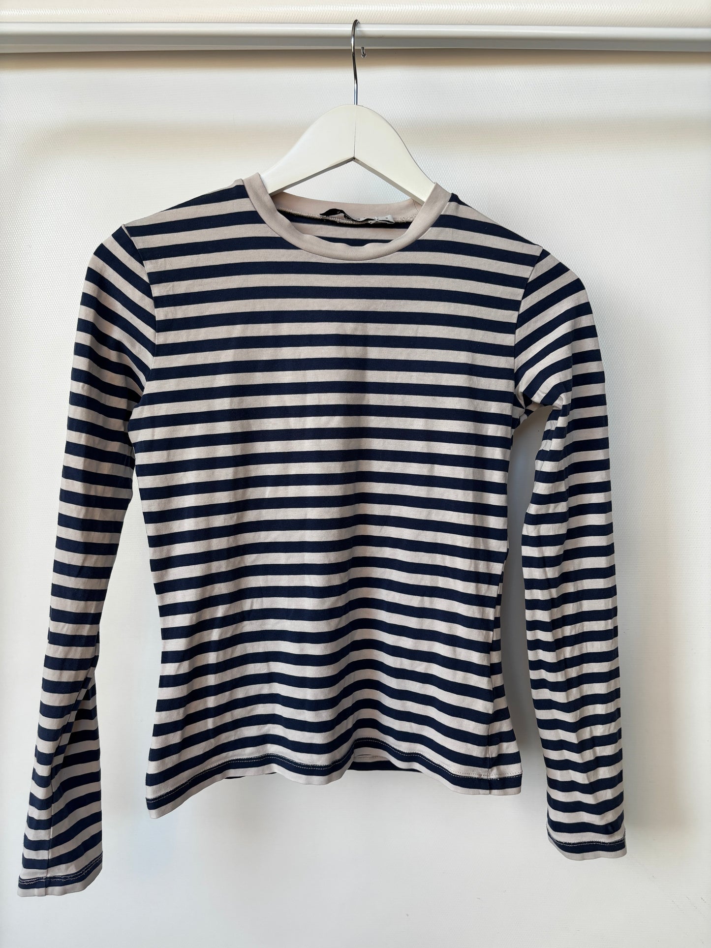 Gestreiftes Longsleeve Shirt NAKD Stretch in blau weiß, S