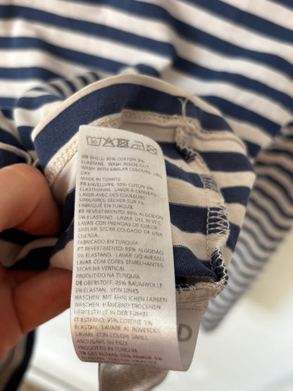 Gestreiftes Longsleeve Shirt NAKD Stretch in blau weiß, S