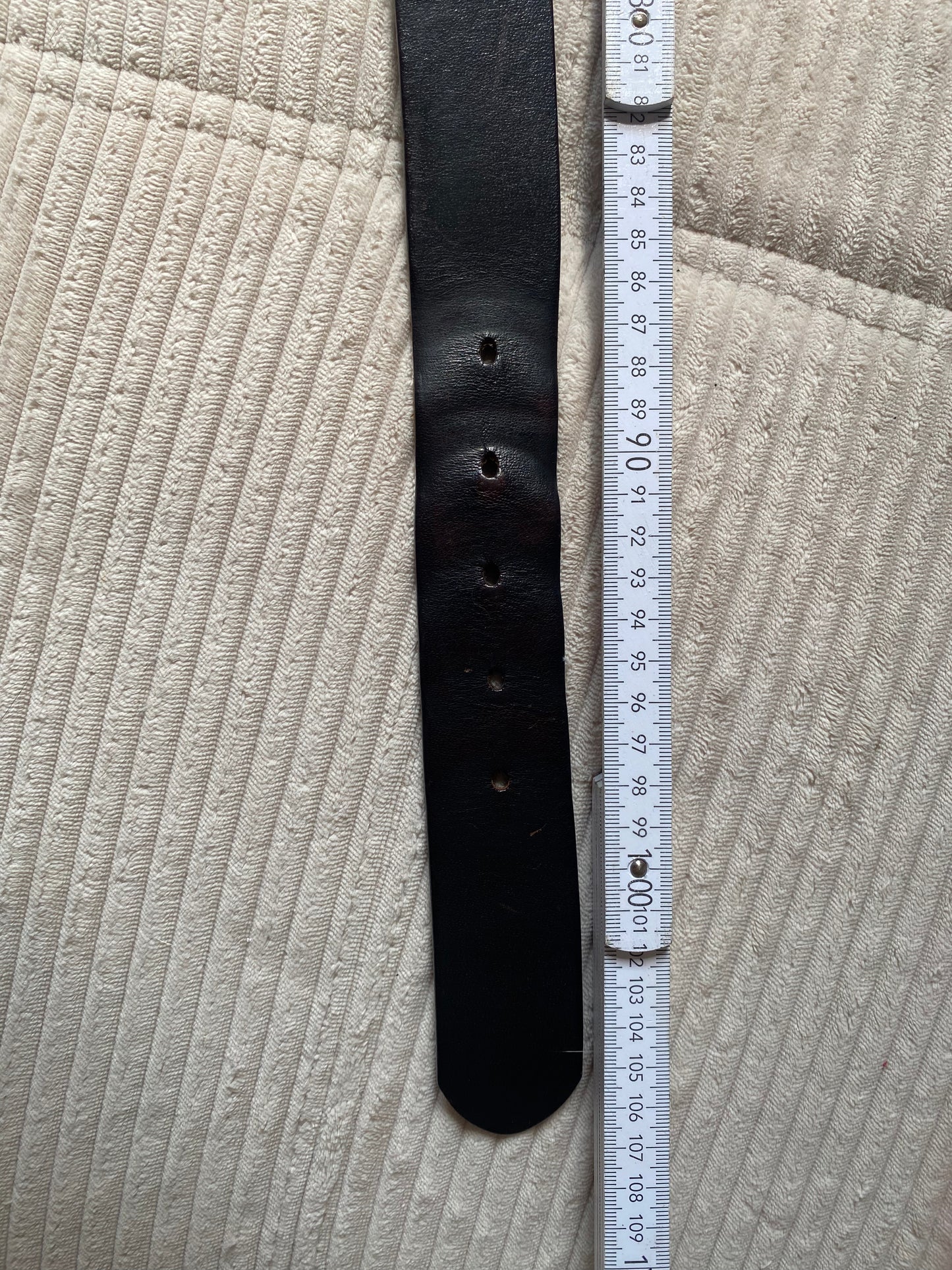 Breiter Echtledergürtel ESPRIT espresso dunkelbraun, TW 95