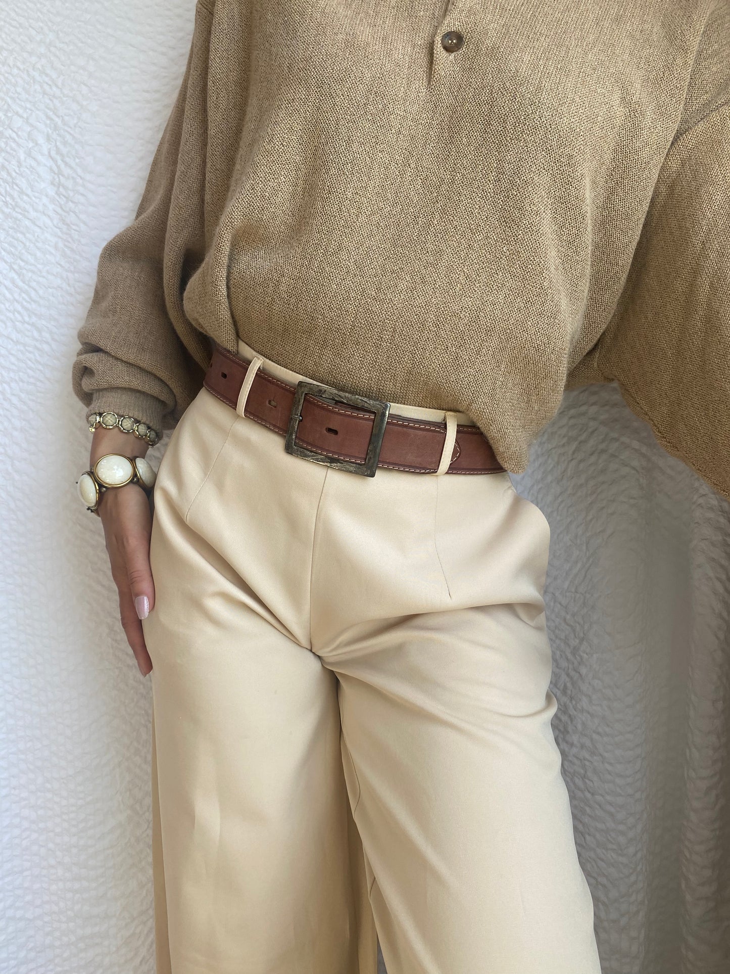 Matter Gürtel in dunkelrot mit eckiger Schnalle, TW 75