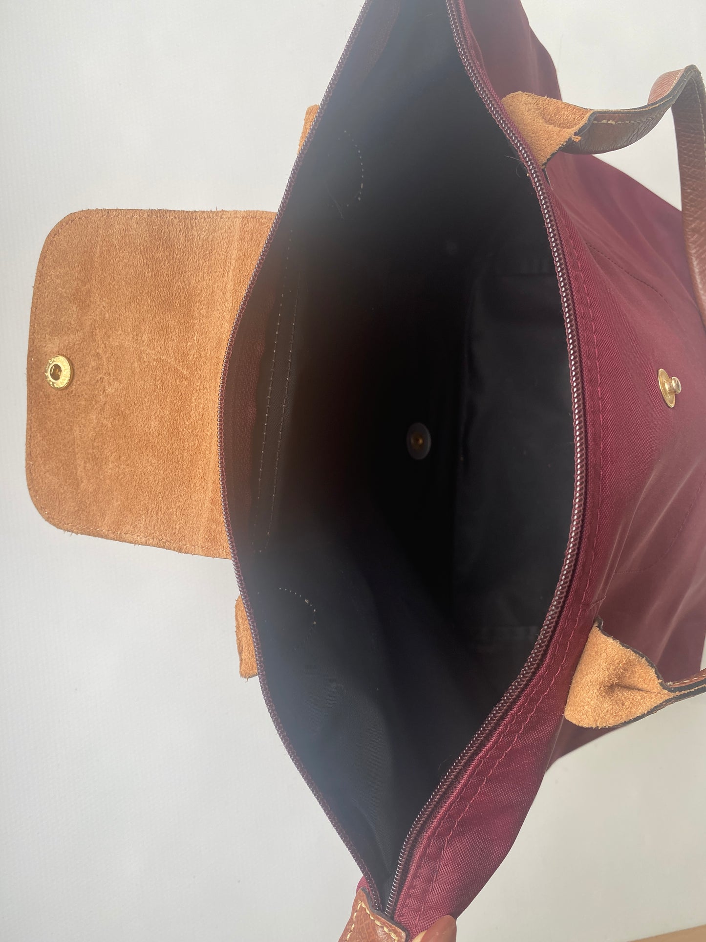 Longchamp Le Pliage Handtasche S in bordeaux dunkelrot