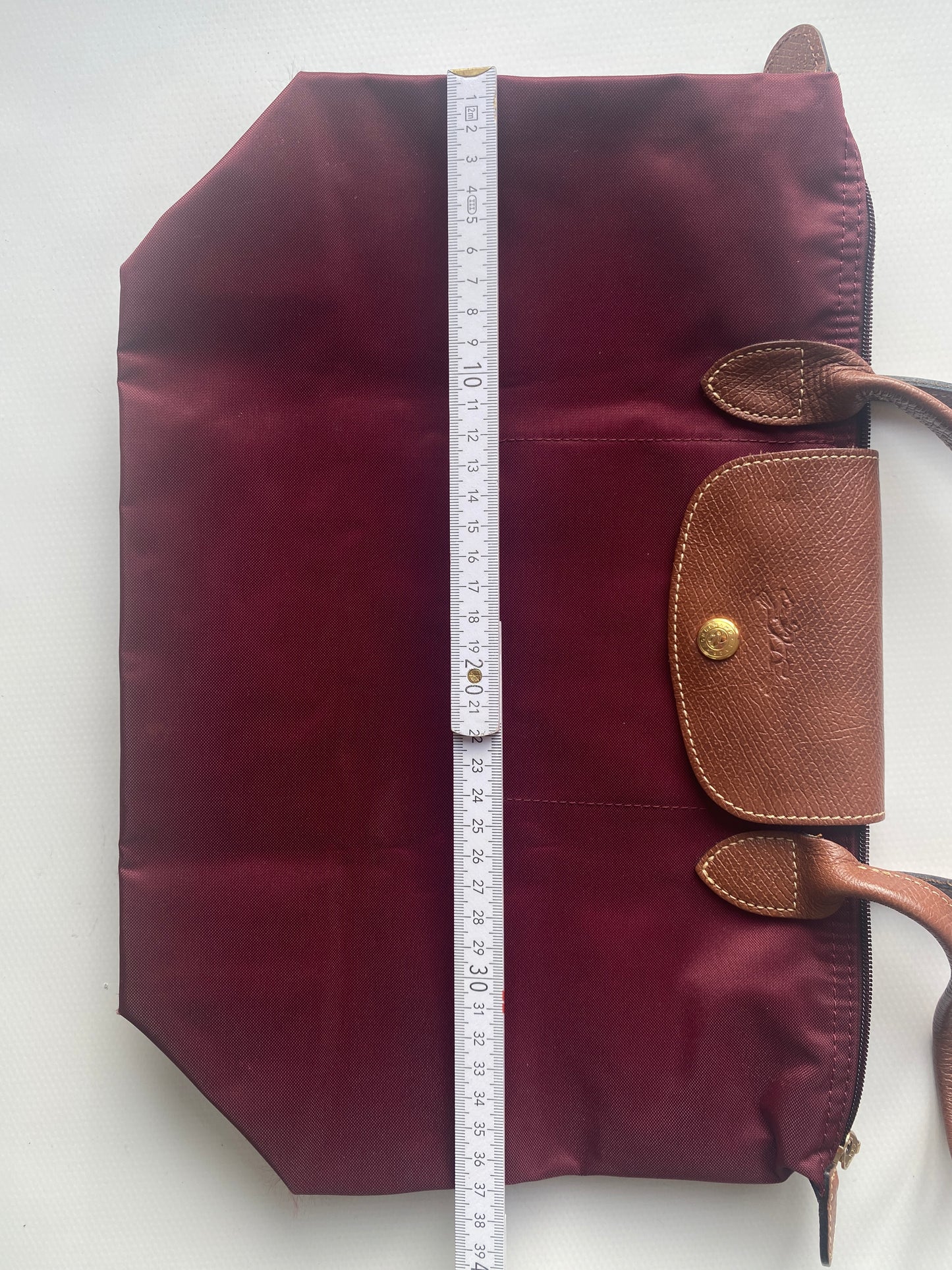 Longchamp Le Pliage Handtasche S in bordeaux dunkelrot
