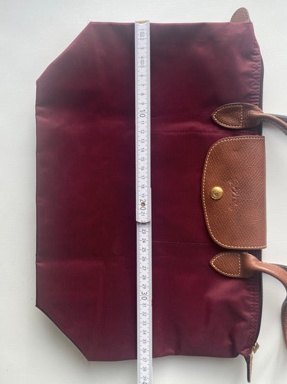 Longchamp Le Pliage Handtasche S in bordeaux dunkelrot