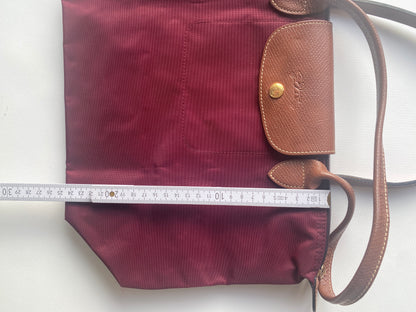 Longchamp Le Pliage Handtasche S in bordeaux dunkelrot