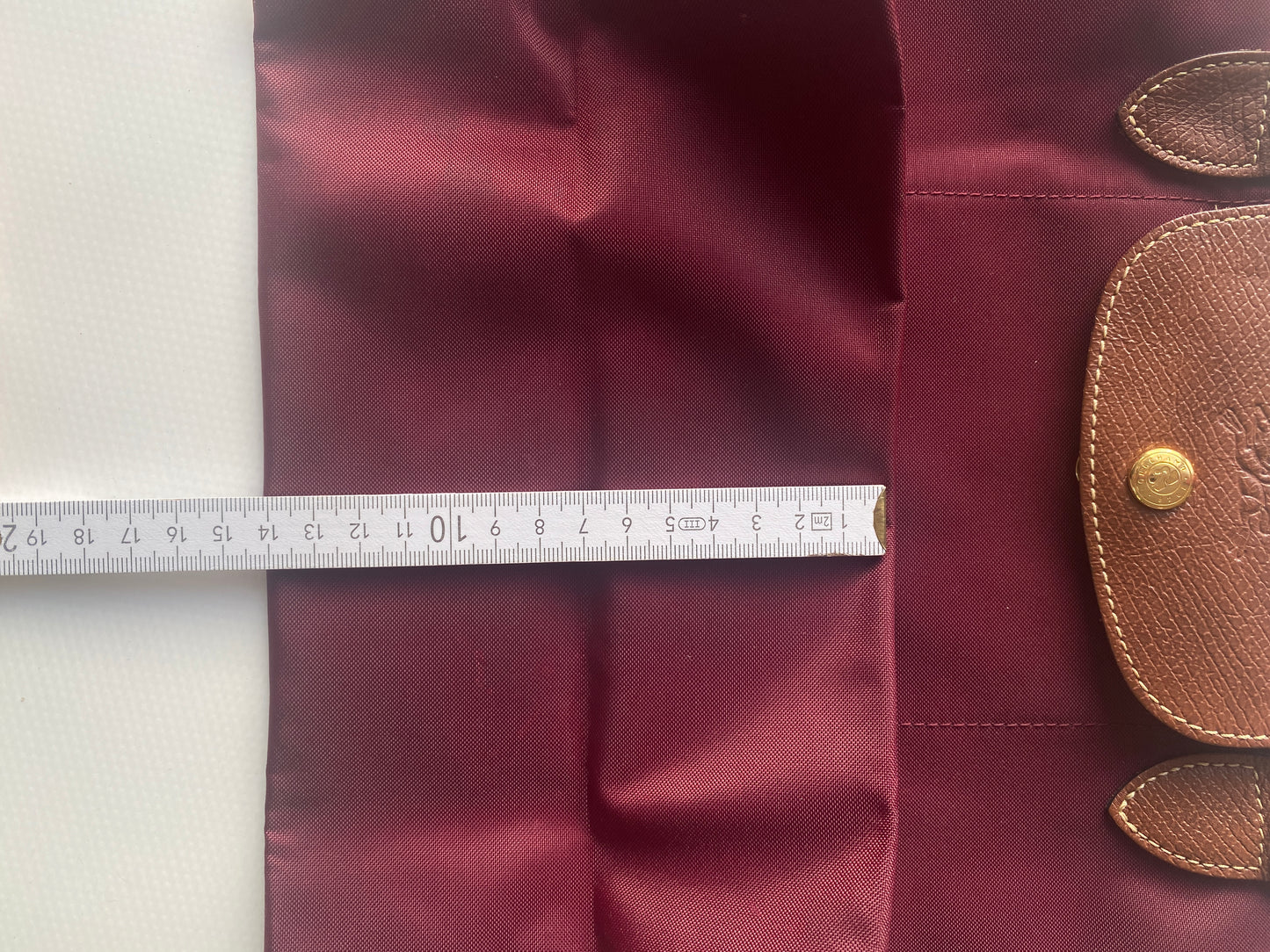 Longchamp Le Pliage Handtasche S in bordeaux dunkelrot