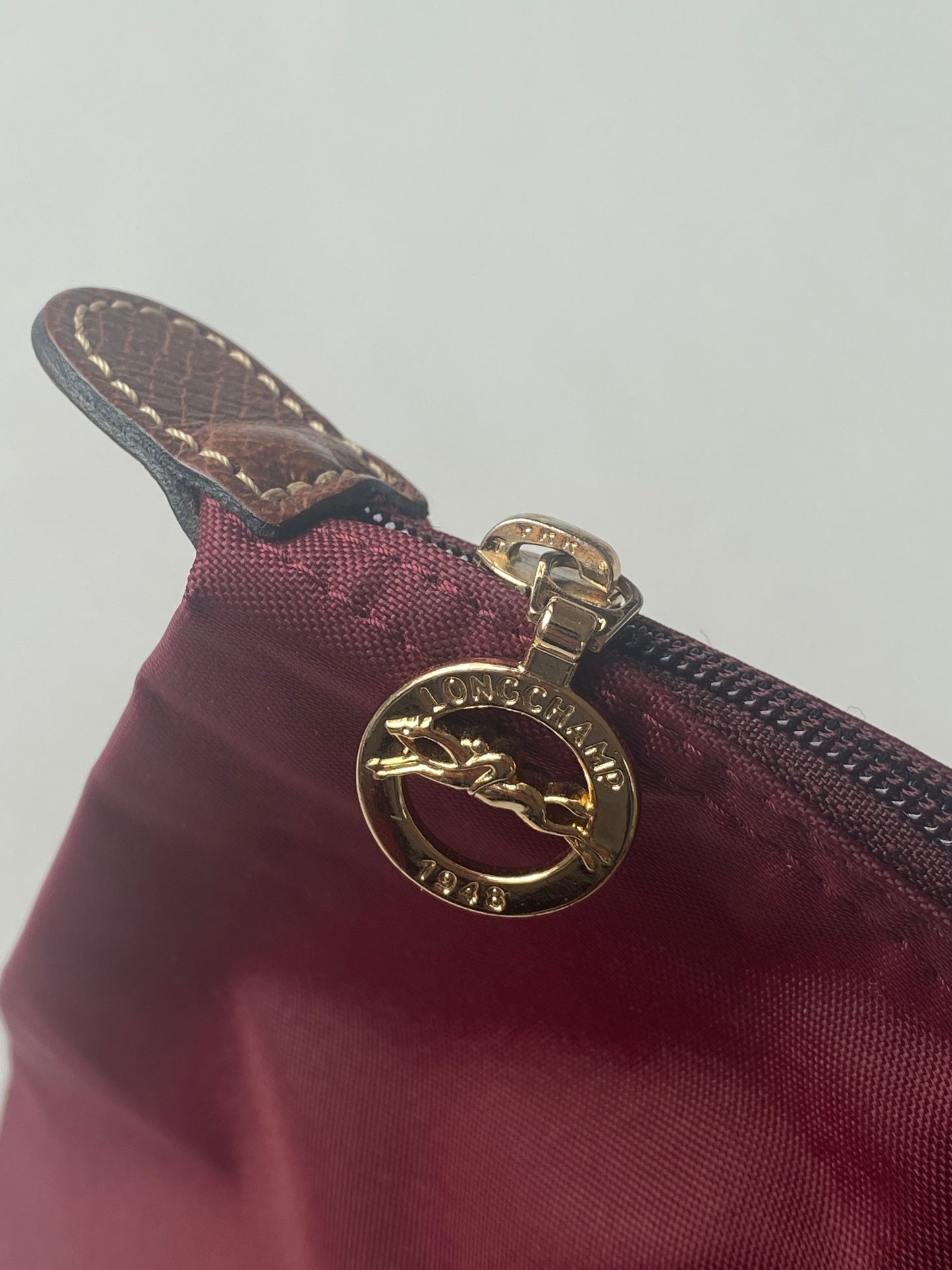 Longchamp Le Pliage Handtasche S in bordeaux dunkelrot