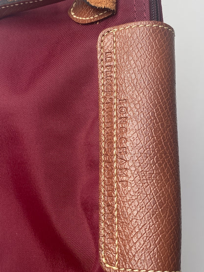 Longchamp Le Pliage Handtasche S in bordeaux dunkelrot