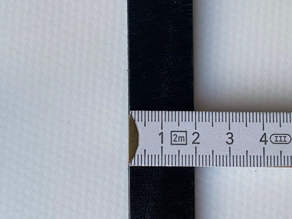 Etienne Aigner Ledergürtel schwarz mit Silber-Akzenten, 75