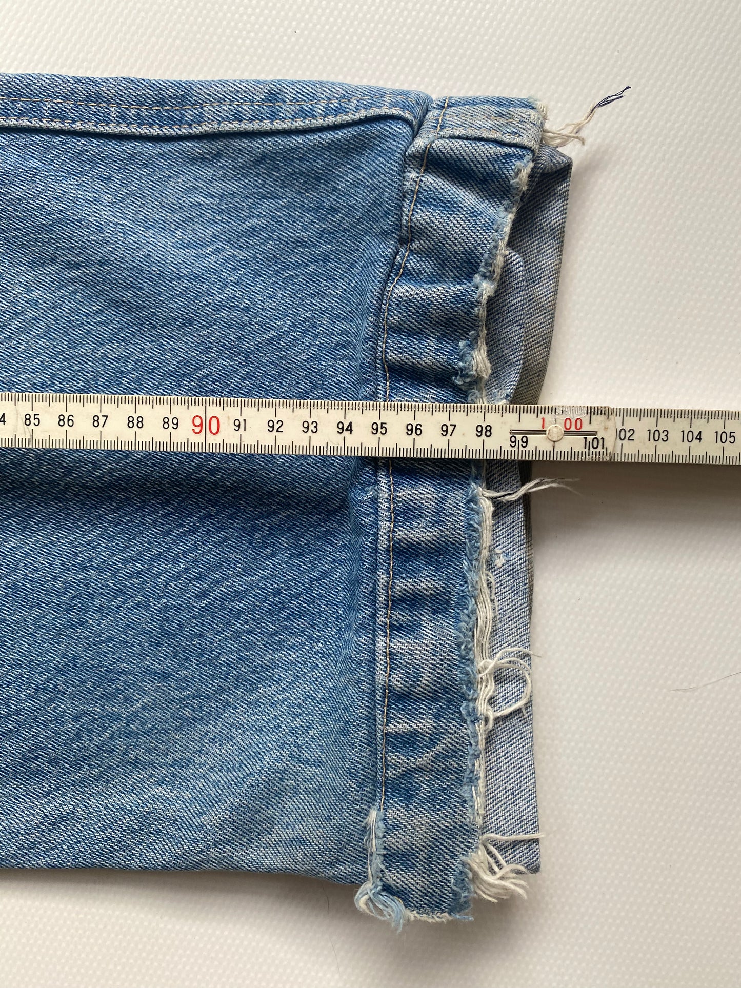 Blacksmith Workwear inspirierte Baggy Jeans denim blau in M -L