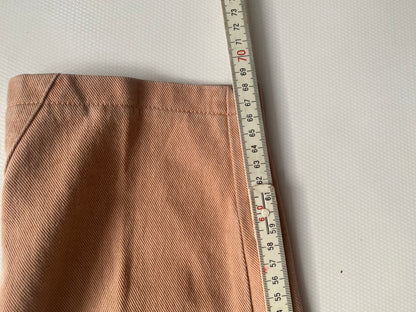 Retro Zerres Jeans Hose in lachs apricot beige, S-M
