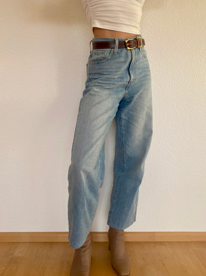 Levi's Jeans hellblau denim Culotte Stil Wide Leg, W26 - S