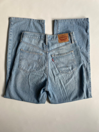 Levi's Jeans hellblau denim Culotte Stil Wide Leg, W26 - S