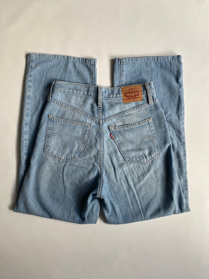 Levi's Jeans hellblau denim Culotte Stil Wide Leg, W26 - S