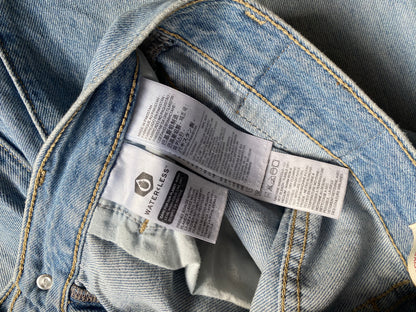 Levi's Jeans hellblau denim Culotte Stil Wide Leg, W26 - S