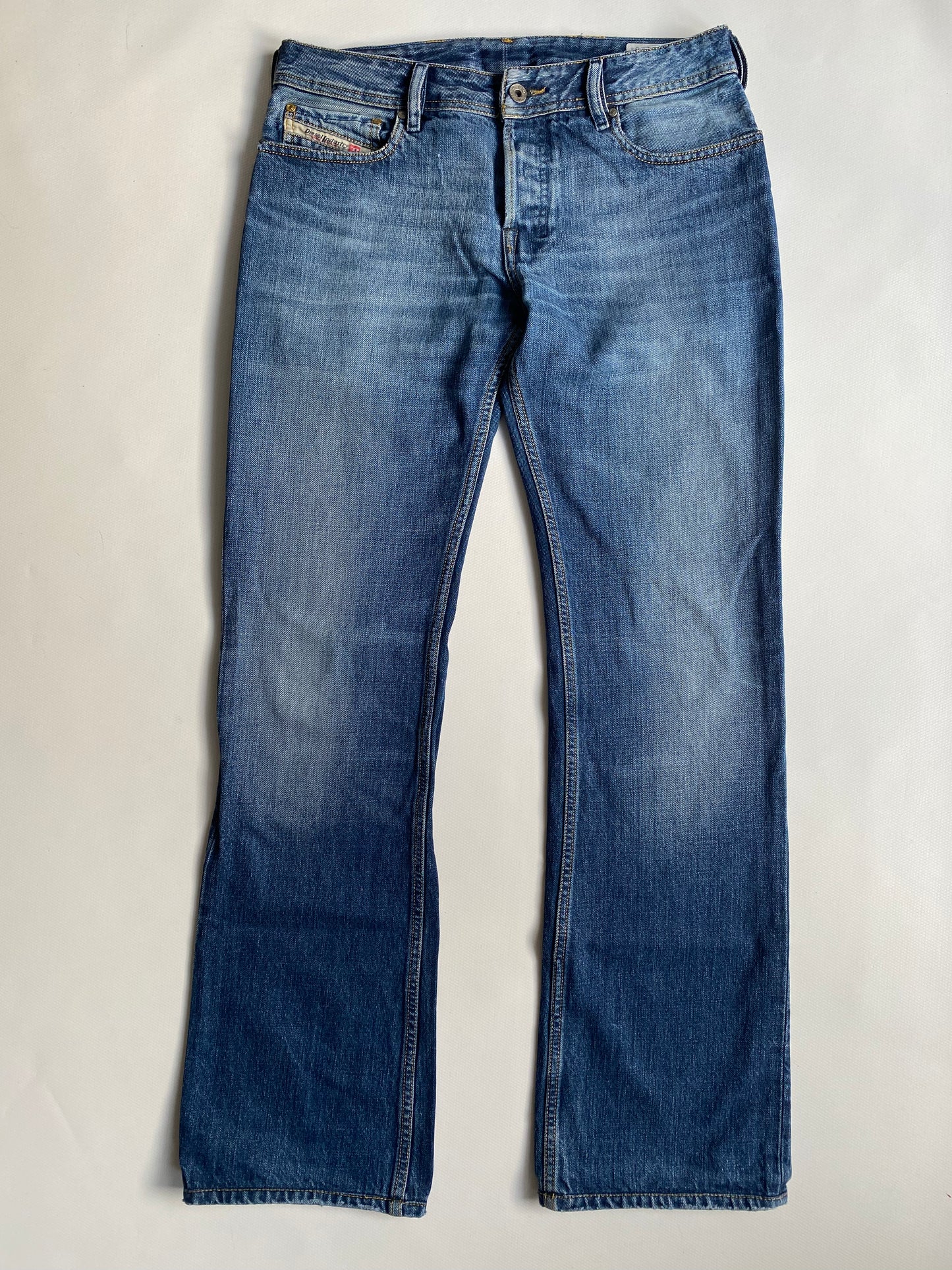 Diesel Industry Bootcut Jeans Modell Zatiny, Herren, Unisex, W31/L34, M