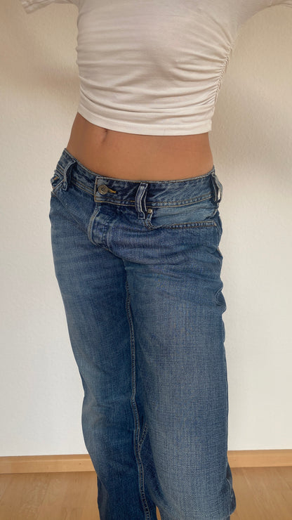 Diesel Industry Bootcut Jeans Modell Zatiny, Herren, Unisex, W31/L34, M