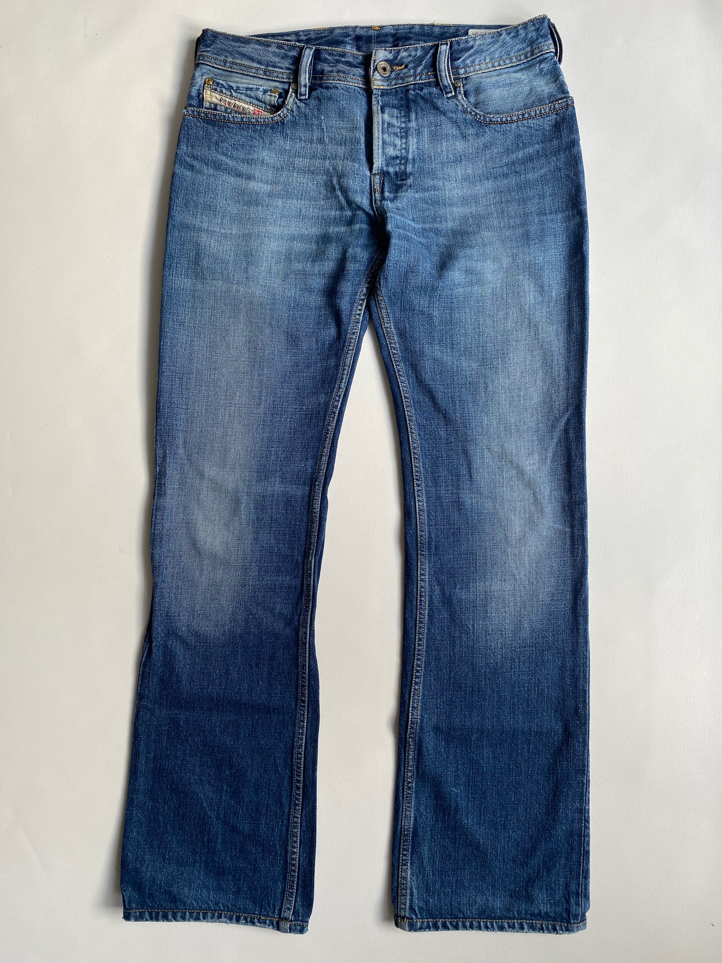 Diesel Industry Bootcut Jeans Modell Zatiny, Herren, Unisex, W31/L34, M