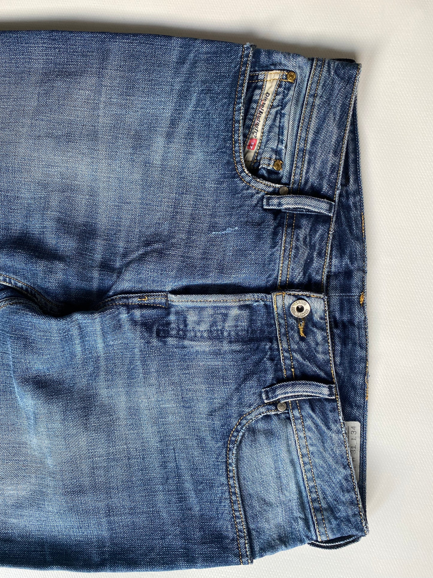 Diesel Industry Bootcut Jeans Modell Zatiny, Herren, Unisex, W31/L34, M