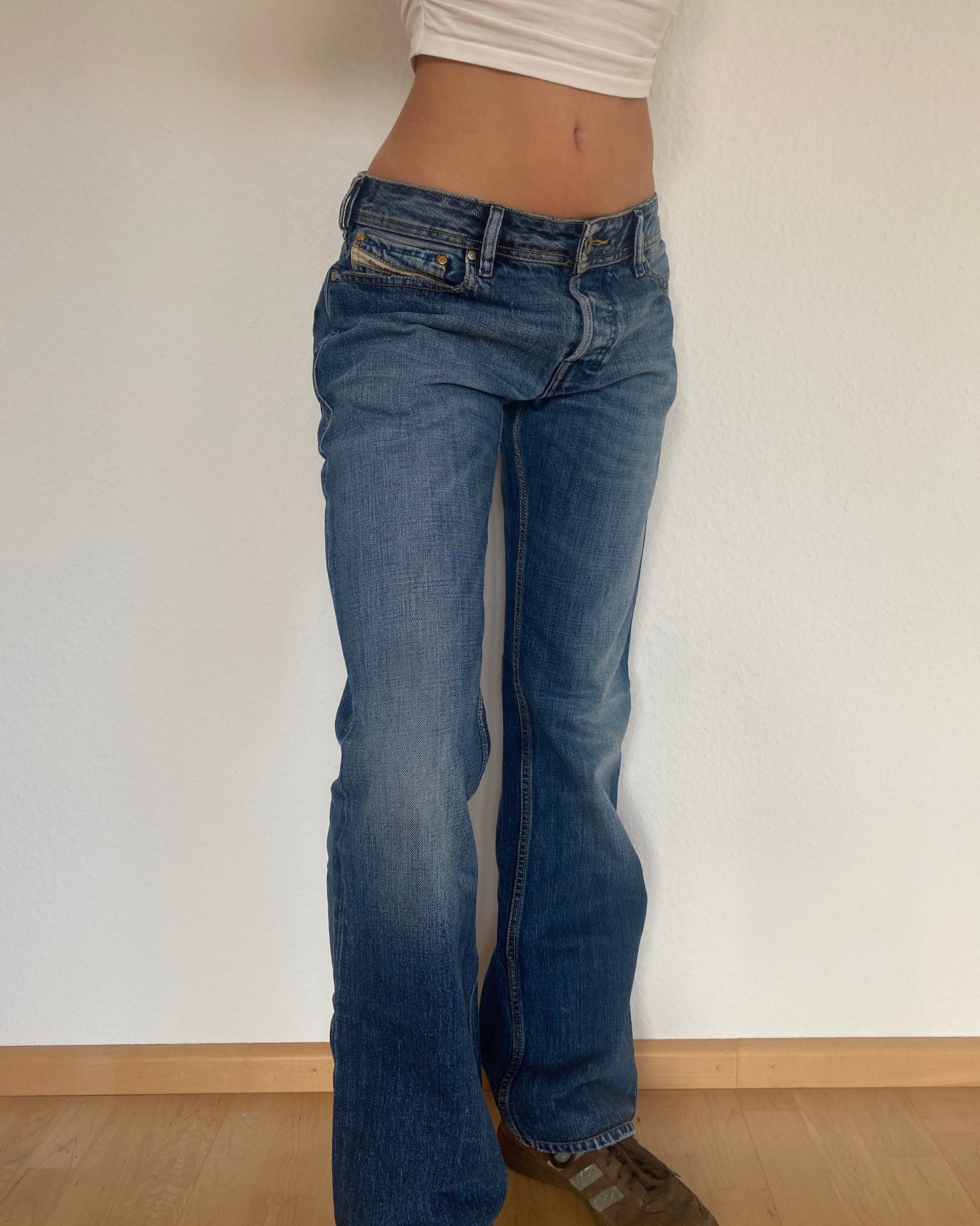 Diesel Industry Bootcut Jeans Modell Zatiny, Herren, Unisex, W31/L34, M