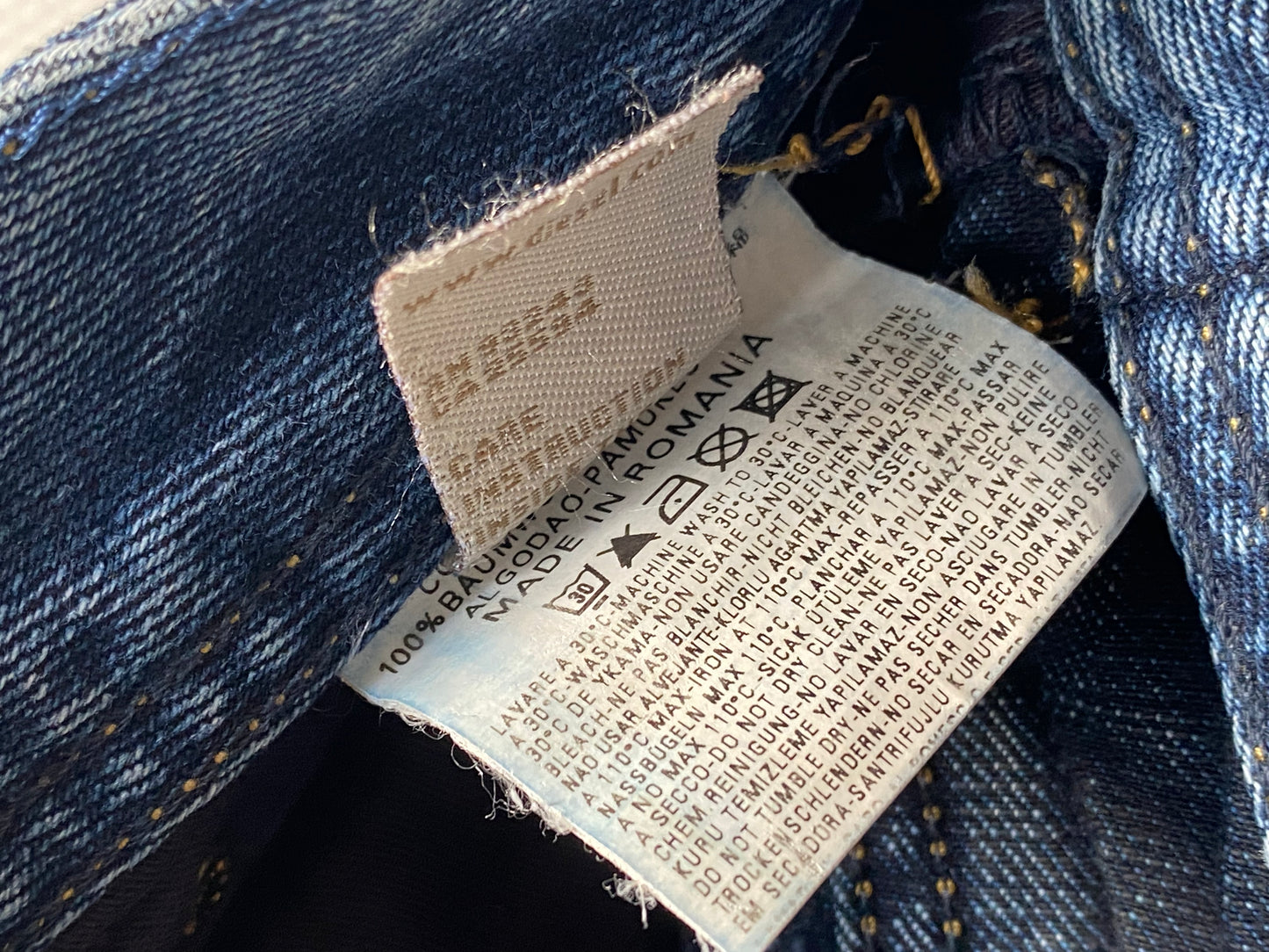 Diesel Industry Bootcut Jeans Modell Zatiny, Herren, Unisex, W31/L34, M