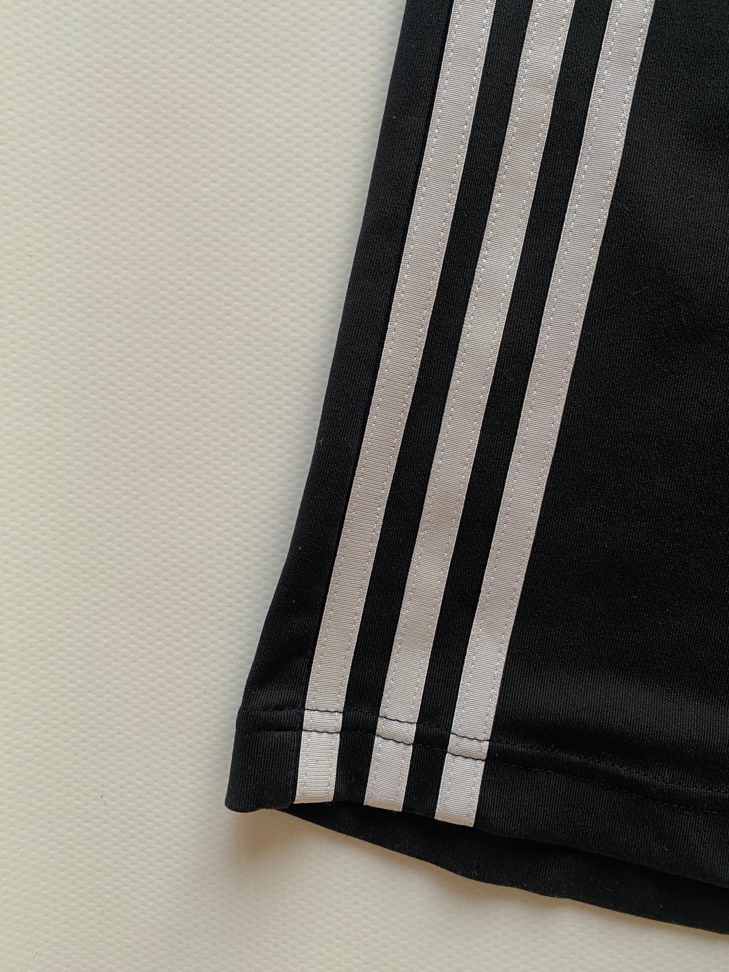 2006 adidas wide leg Hose, yoga pant Stil, schwarz weiß, XS, S