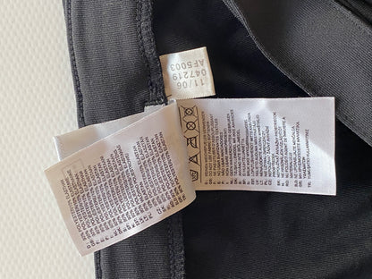 2006 adidas wide leg Hose, yoga pant Stil, schwarz weiß, XS, S