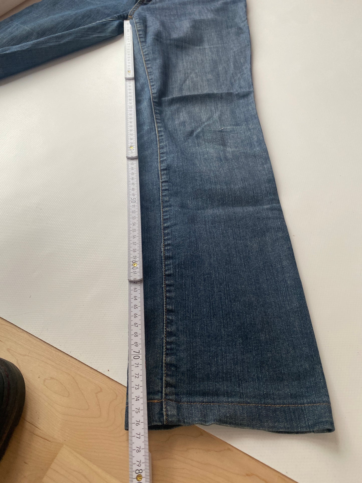 Dolce & Gabbana Vintage Jeans dark denim Gr. S-M straight retro Hose