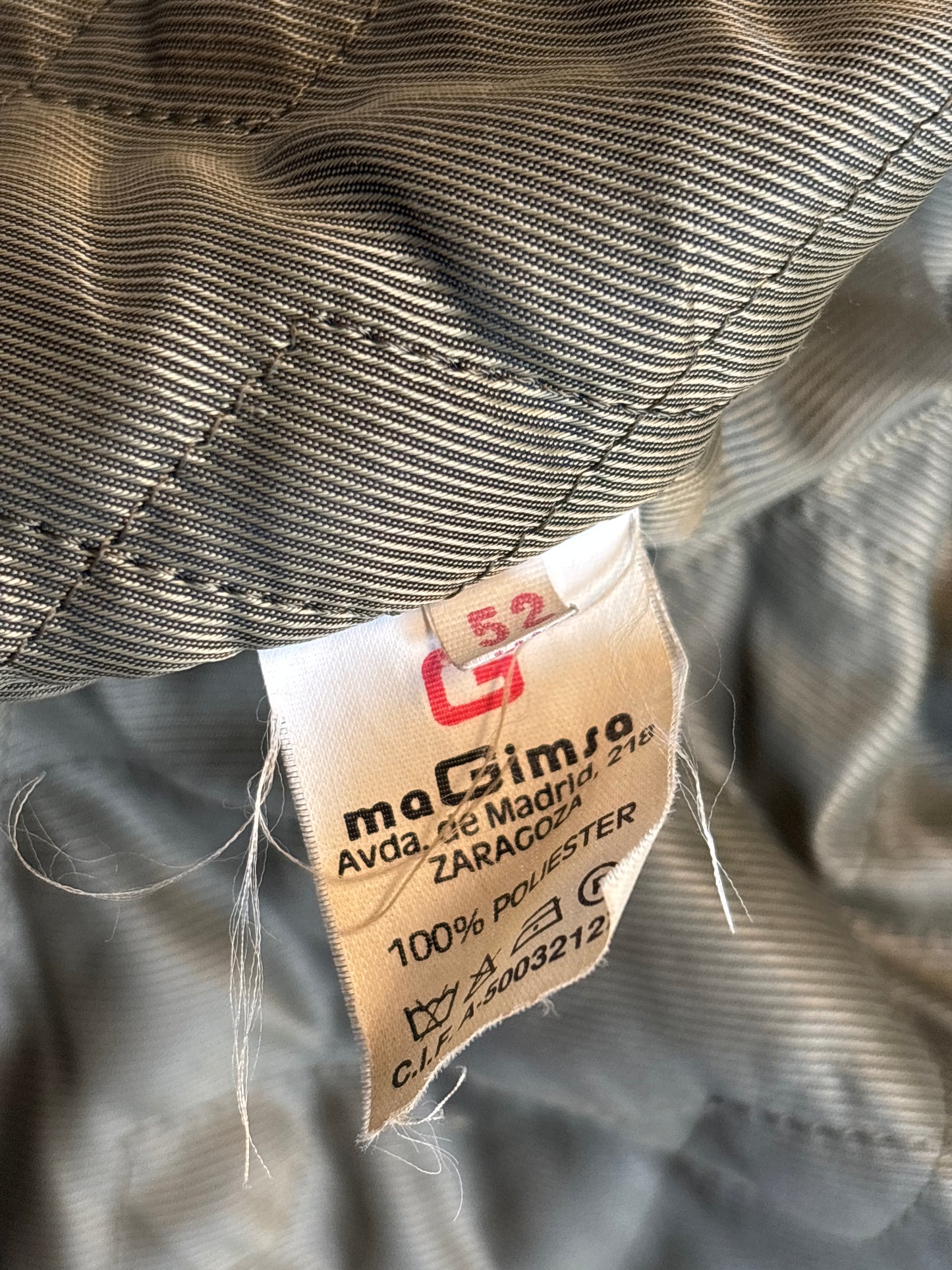 Vintage Bomberjacke braun oliv khaki mit Knöpfen, S,M,L