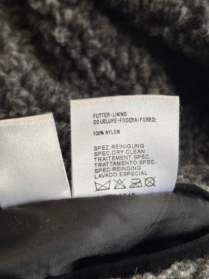 Aztec Navajo Suede Sherpa Wildleder Jacke mit Aztekenmuster, Vintage, S,M,L