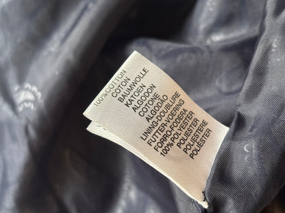 Vintage Grandpa Leinen Jacke 3D Muster Strick Cardigan Stil S,M,L