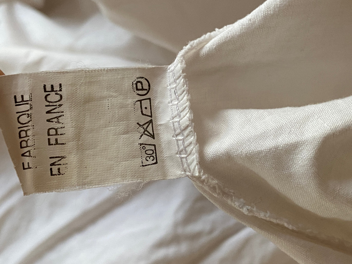 Traumhafter französischer Vintage Maxirock Zipfel Spitze Layering ruffled, S,M