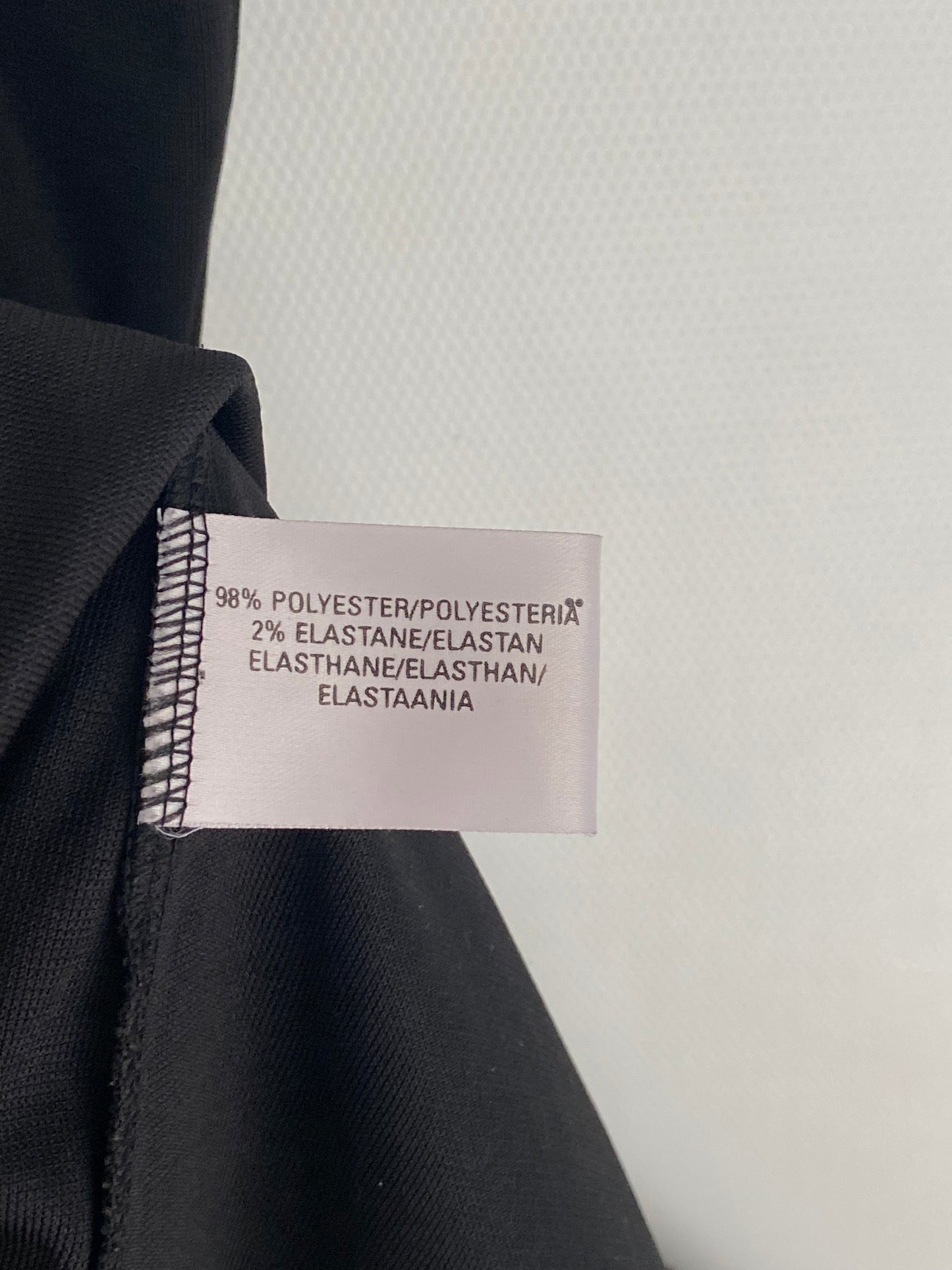 Retro pre-loved Minikleid in schwarz von Hennes Collection, M