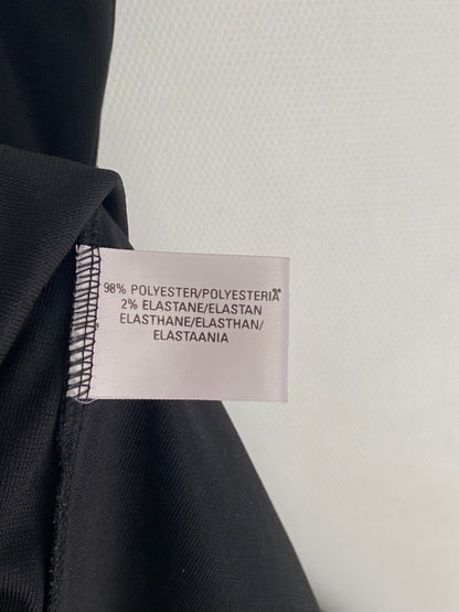 Retro pre-loved Minikleid in schwarz von Hennes Collection, M