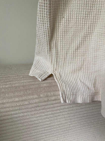 Paddocks oversize T-Shirt, creme, strukturierter Stoff, S - XL