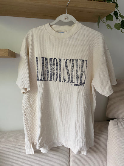 Paddocks oversize T-Shirt, creme, strukturierter Stoff, S - XL