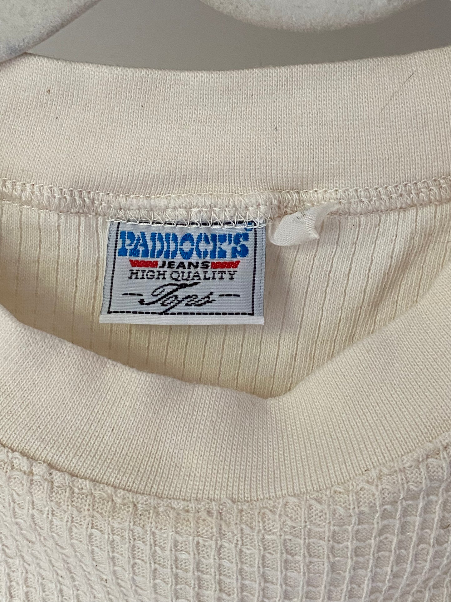 Paddocks oversize T-Shirt, creme, strukturierter Stoff, S - XL