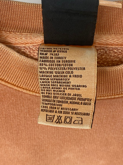 Timberland Crewneck Sweater in rostbraun orange, oversize S,M,L