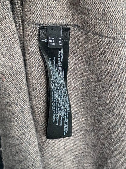 Massimo Dutti pre-loved Strickweste Pullunder grau Kaschmir-Wolle, M