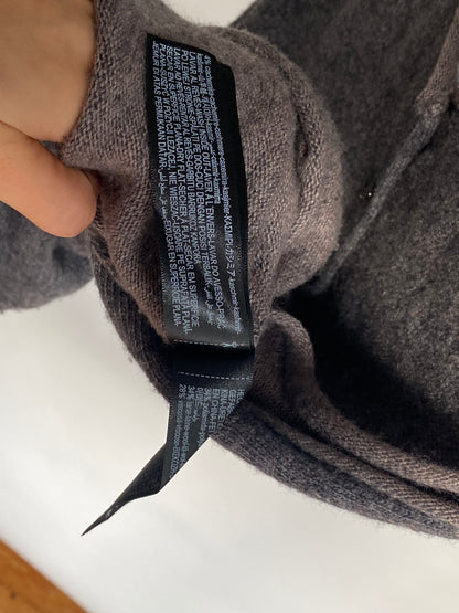 Massimo Dutti pre-loved Strickweste Pullunder grau Kaschmir-Wolle, M