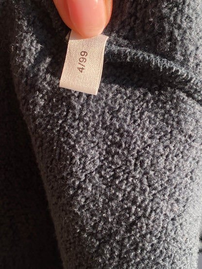 adidas 1999 Hoodie Sweater blau petrol türkis, Vintage Pullover, XS (164)