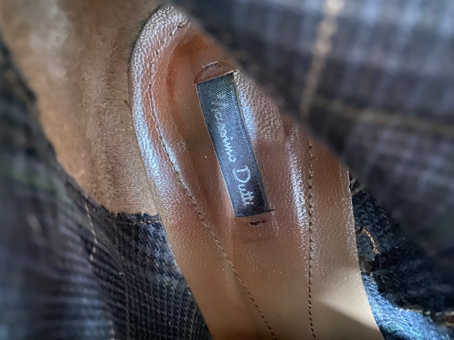 Massimo Dutti Brogue Stiefeletten cognac braun in Schnüroptik, Gr. 40