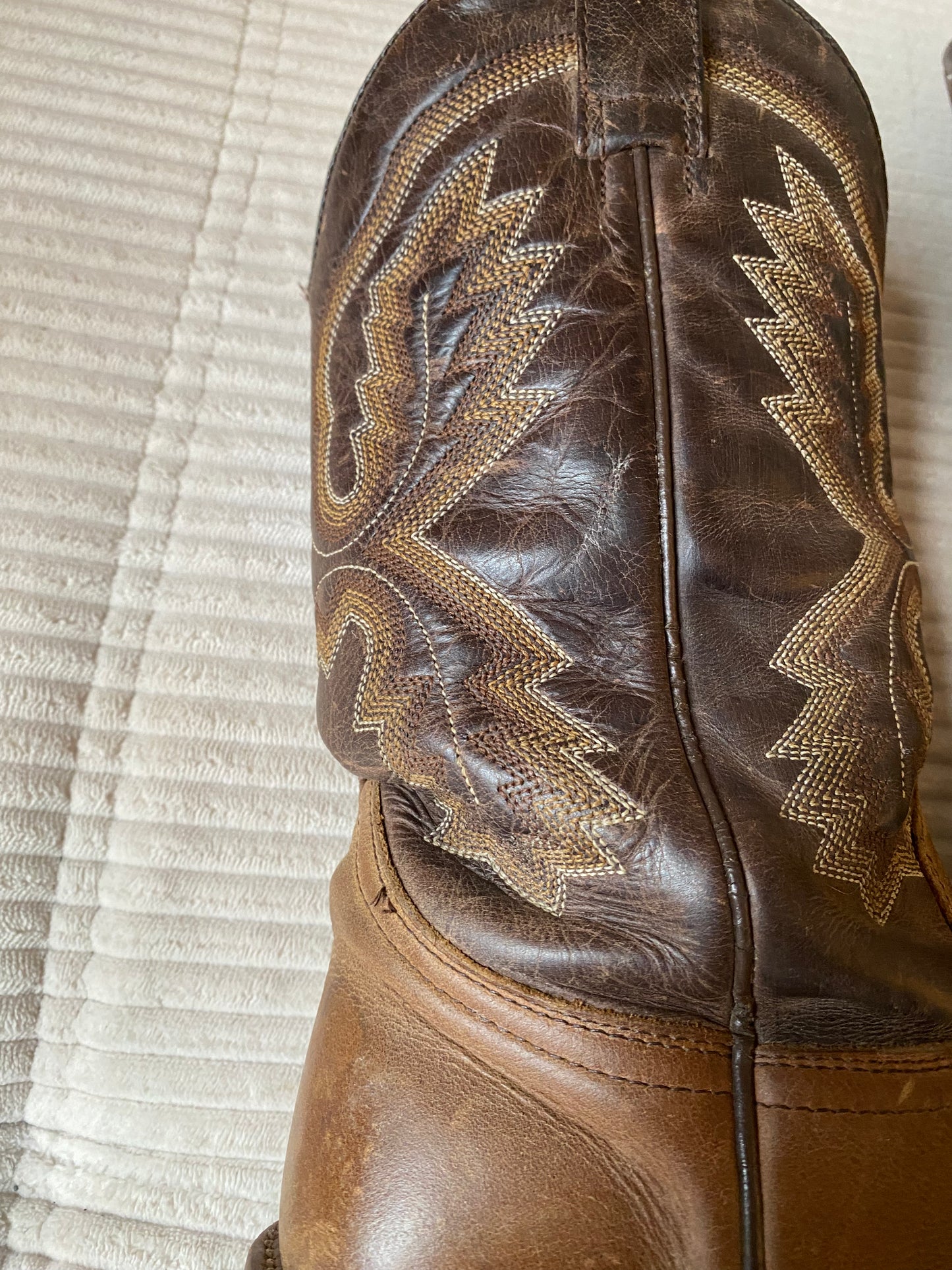 SENDRA Cowboy Boots 5357 Palm Damen braun Leder, Gr. 40