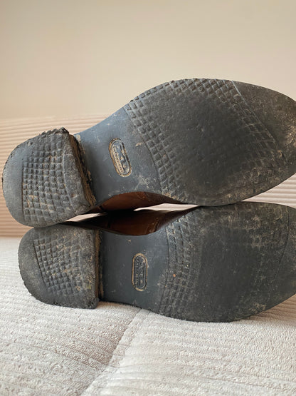 SENDRA Cowboy Boots 5357 Palm Damen braun Leder, Gr. 40