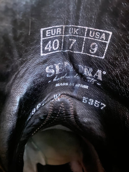 SENDRA Cowboy Boots 5357 Palm Damen braun Leder, Gr. 40