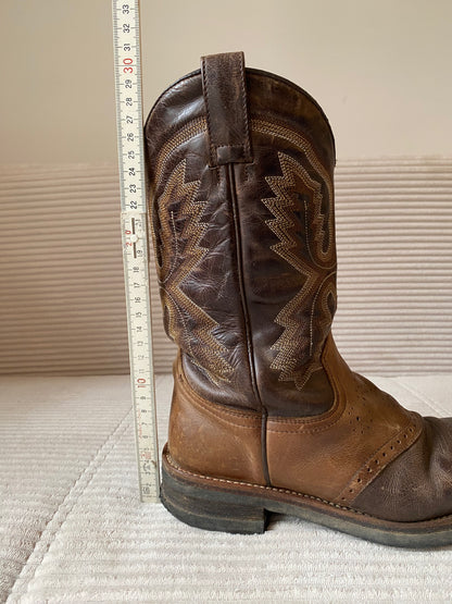 SENDRA Cowboy Boots 5357 Palm Damen braun Leder, Gr. 40