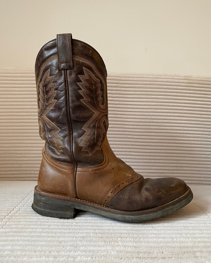 SENDRA Cowboy Boots 5357 Palm Damen braun Leder, Gr. 40