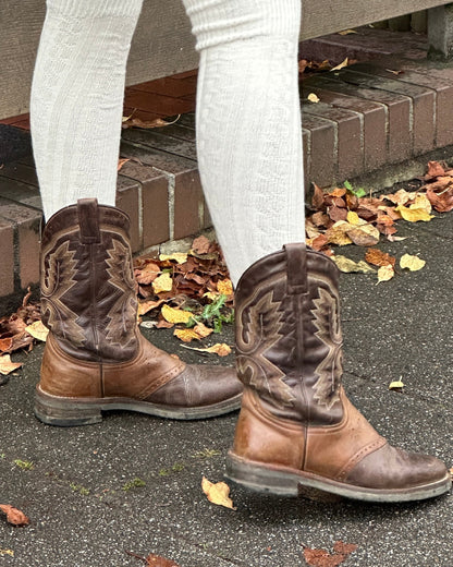 SENDRA Cowboy Boots 5357 Palm Damen braun Leder, Gr. 40