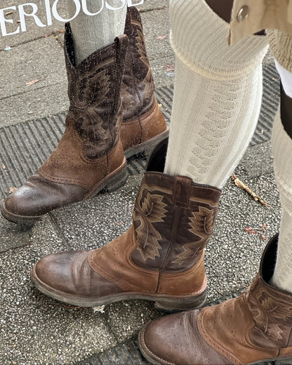 SENDRA Cowboy Boots 5357 Palm Damen braun Leder, Gr. 40