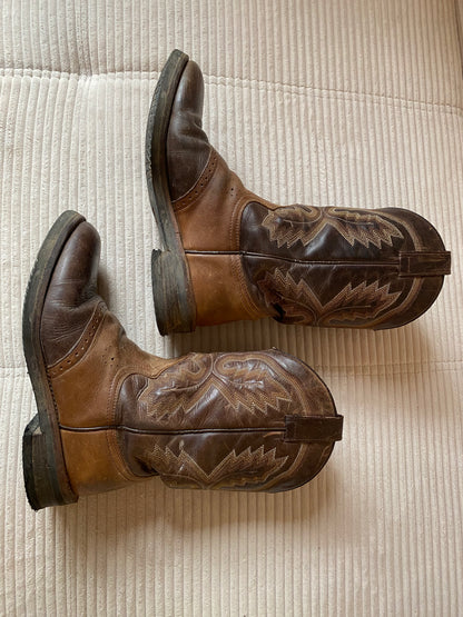 SENDRA Cowboy Boots 5357 Palm Damen braun Leder, Gr. 40